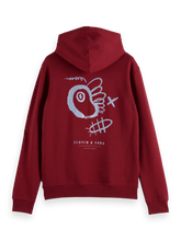 SCOTCH AND SODA Printed Artwork Hoodie at Gravity NYC